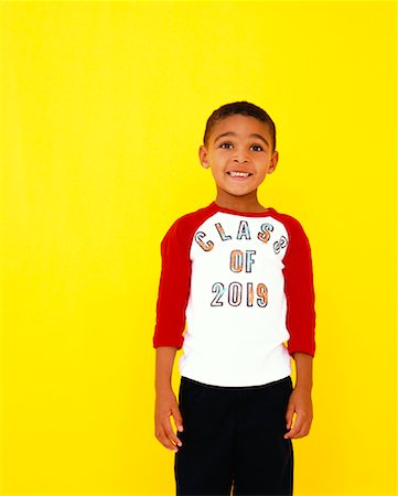 excited kids on first day of school - Portrait of Boy Stock Photo - Rights-Managed, Code: 700-01295914