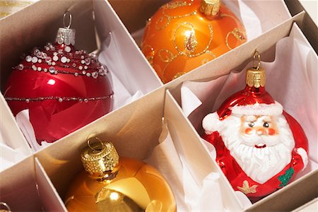 simsearch:700-01083071,k - Box of Christmas Ornaments Stock Photo - Rights-Managed, Code: 700-01296232