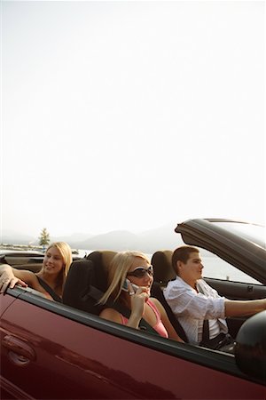 friends driving - Group of Friends in Car Stock Photo - Rights-Managed, Code: 700-01344623