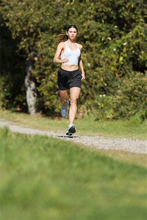Woman Jogging Stock Photo - Rights-Managed, Code: 700-01380872