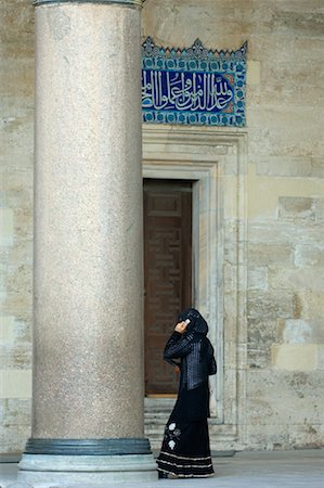 Woman With Mobile Phone, Istanbul, Turkey Stock Photo - Rights-Managed, Code: 700-01519388