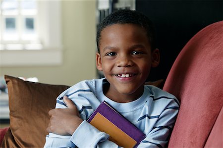 favorite - Portrait of Boy with Book Stock Photo - Rights-Managed, Code: 700-01519700