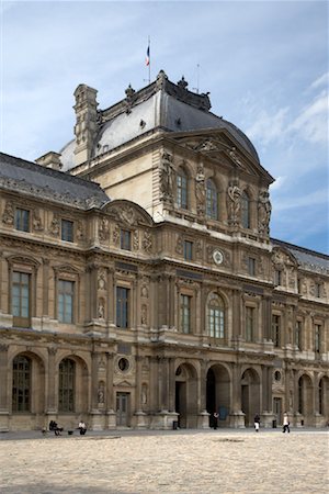 Cour Carre, The Louvre, Paris, France Stock Photo - Rights-Managed, Code: 700-01540904