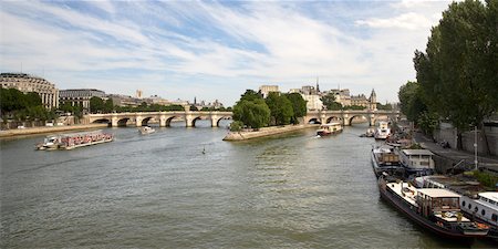 Seine River, Paris, France Stock Photo - Rights-Managed, Code: 700-01540903