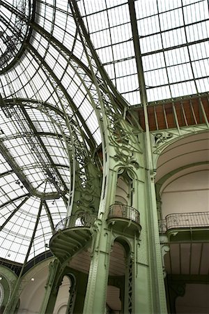 Interior of the Grand Palais, Paris, France Stock Photo - Rights-Managed, Code: 700-01541046