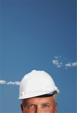 face front man - Homme portant un casque Photographie de stock - Rights-Managed, Code: 700-01575490