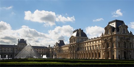 pyramid glass ceilings - The Louvre, Paris, France Stock Photo - Rights-Managed, Code: 700-01579374