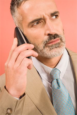 Man with Cellular Phone Stock Photo - Rights-Managed, Code: 700-01586237