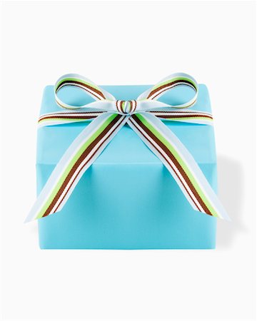 Gift with Ribbon Stock Photo - Rights-Managed, Code: 700-01586801