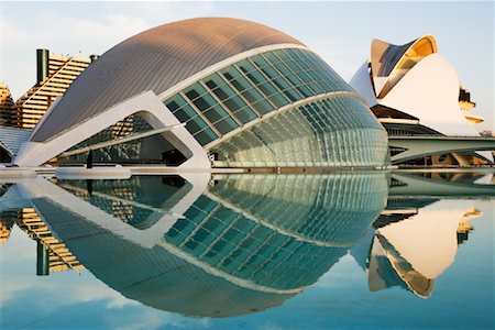 planetarium - City of the Arts and Sciences, Valencia, Spain Stock Photo - Rights-Managed, Code: 700-01587190