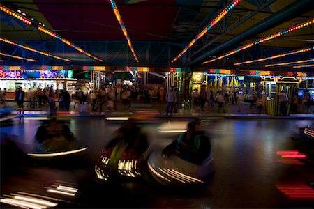 exhibition - Bumper Cars Stock Photo - Rights-Managed, Code: 700-01581794