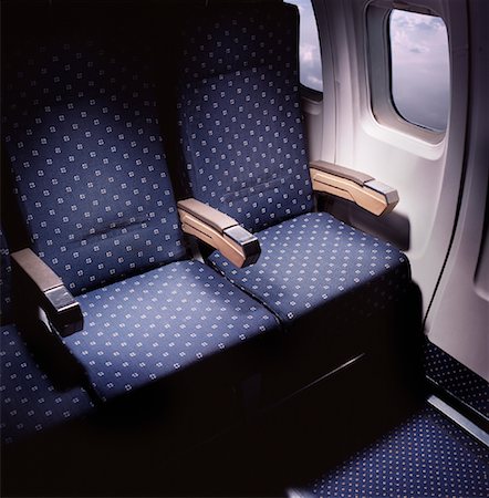 Airplane Seats Stock Photo - Rights-Managed, Code: 700-01595773