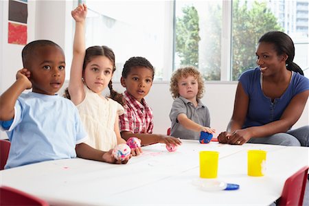 simsearch:700-01295913,k - Children at Daycare Stock Photo - Rights-Managed, Code: 700-01593815