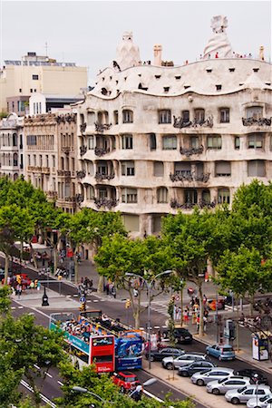simsearch:700-01879642,k - Casa Mila, Barcelona, Spain Stock Photo - Rights-Managed, Code: 700-01593964