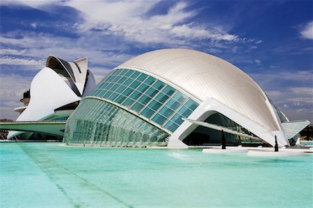 planetarium - City of Arts and Sciences, Valencia, Spain Stock Photo - Rights-Managed, Code: 700-01593965