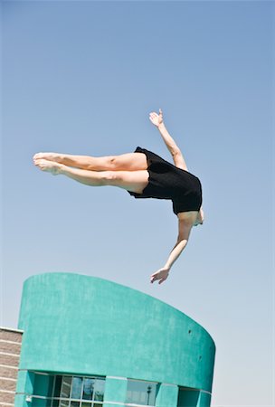 simsearch:700-00091923,k - Woman Springboard Diving Stock Photo - Rights-Managed, Code: 700-01607353