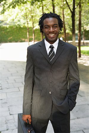 dreadlocks on african americans - Portrait of Businessman Stock Photo - Rights-Managed, Code: 700-01615225