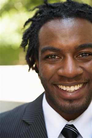 dreadlocks on african americans - Portrait of Businessman Stock Photo - Rights-Managed, Code: 700-01615227