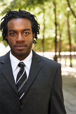 dreadlocks on african americans - Portrait of Businessman Stock Photo - Rights-Managed, Code: 700-01615222