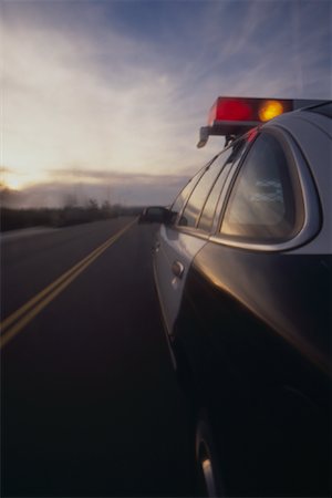 flashing - Police Car Driving Stock Photo - Rights-Managed, Code: 700-01616812