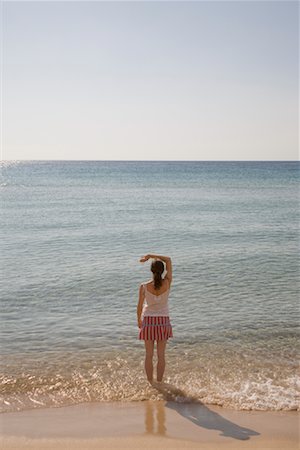 simsearch:700-00530261,k - Woman Wading in Ocean, Sardinia, Italy Stock Photo - Rights-Managed, Code: 700-01617006