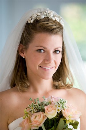 simsearch:700-00078450,k - Portrait of Bride Stock Photo - Rights-Managed, Code: 700-01646258