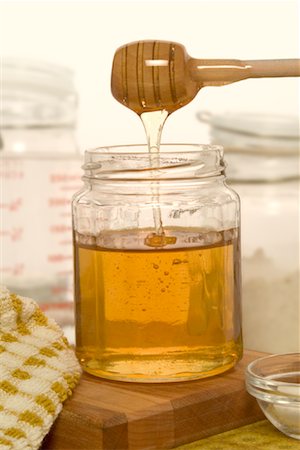 Honey in Jar Stock Photo - Rights-Managed, Code: 700-01694794