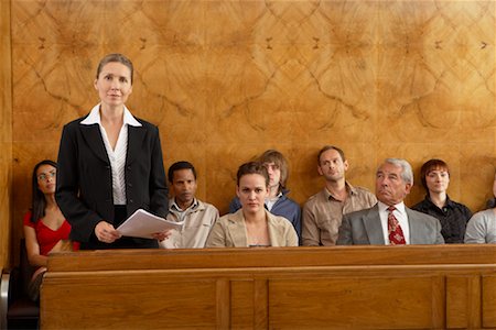 Portrait of a Jury Stock Photo - Rights-Managed, Code: 700-01694959