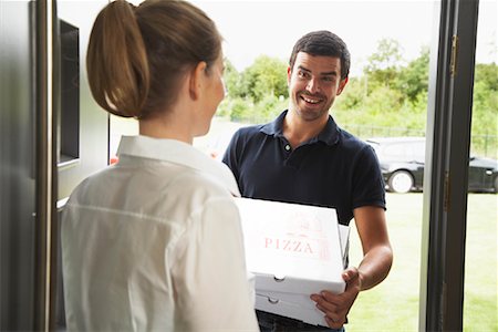 Pizza Delivery Stock Photo - Rights-Managed, Code: 700-01716489