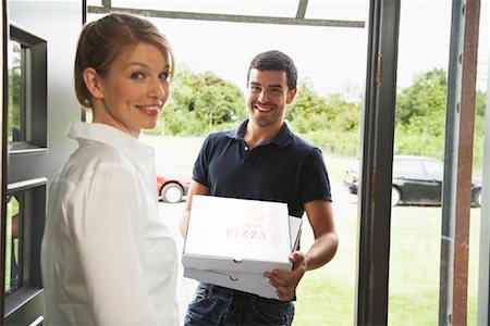 Pizza Delivery Stock Photo - Rights-Managed, Code: 700-01716490