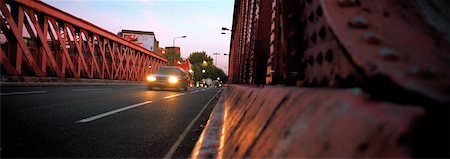 road bridge uk - Car on Bridge, London, England Stock Photo - Rights-Managed, Code: 700-01764314