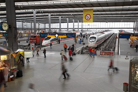 simsearch:700-00082932,k - Munich Central Station, Munich, Germany Stock Photo - Rights-Managed, Code: 700-01764784