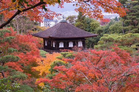 Garden at Ginkaku-ji Temple, Kyoto, Kansai, Honshu, Japan Stock Photo - Rights-Managed, Code: 700-01788015
