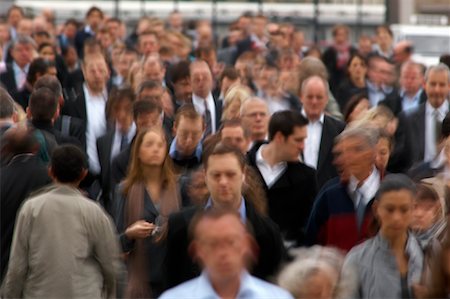 Commuters at Rush hour Stock Photo - Rights-Managed, Code: 700-01788643