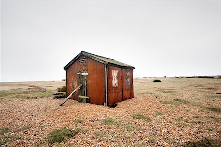 Hut in Field, England Stock Photo - Rights-Managed, Code: 700-01790164