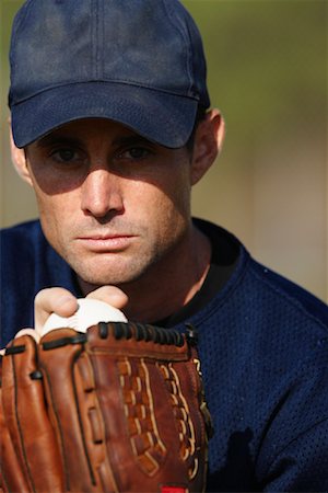 pitcher (sports) - Portrait of Baseball Pitcher Stock Photo - Rights-Managed, Code: 700-01838380