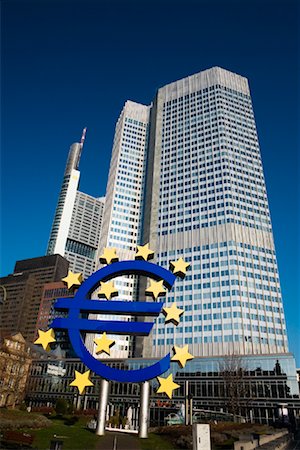 European Central Bank, Frankfurt, Hessen, Germany Stock Photo - Rights-Managed, Code: 700-01879218