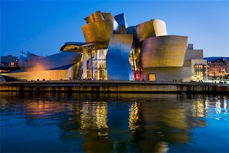 Guggenheim Museum Bilbao, Bilbao, Basque Country, Spain Stock Photo - Rights-Managed, Code: 700-01879710