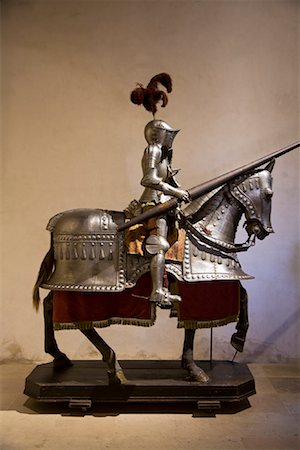 Knight Armor, Alcazar of Segovia, Segovia, Segovia Province, Castilla y Leon, Spain Stock Photo - Rights-Managed, Code: 700-01879765
