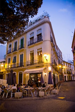 Outdoor Restaurant, Seville, Spain Stock Photo - Rights-Managed, Code: 700-01879872