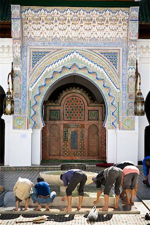 fes, morocco - Karaouiyine Mosque, Fez, Morocco Stock Photo - Rights-Managed, Code: 700-01879925