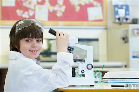 Student in Science Class Stock Photo - Rights-Managed, Code: 700-01954566