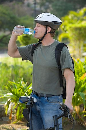 simsearch:841-02925433,k - Bicyclist Drinking Water, Thailand Stock Photo - Rights-Managed, Code: 700-01954864