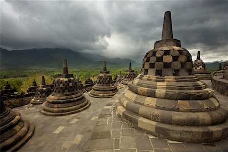 simsearch:700-00795780,k - Borobudur Temple, Magelang, Kedu Plain, Central Java, Java, Indonesia Foto de stock - Con derechos protegidos, Código: 700-01954908