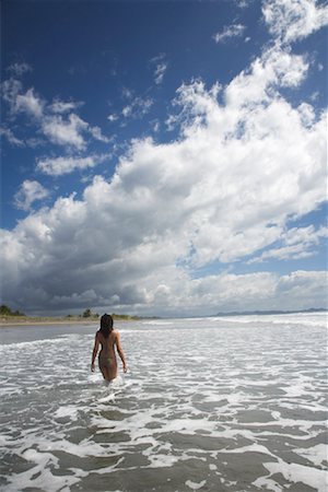 Woman at the Beach, Costa Rica Stock Photo - Rights-Managed, Code: 700-01955573