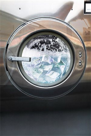 Money in Washing Machine Stock Photo - Rights-Managed, Code: 700-01993058