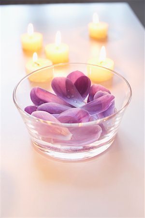 Crocus Petals and Candles Stock Photo - Rights-Managed, Code: 700-02038195