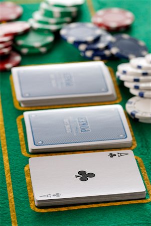 poker game - Poker Cards and Poker Chips Stock Photo - Rights-Managed, Code: 700-02038279