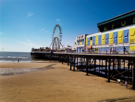 europe theme park - Beach and Amusement Park, Blackpool, England Stock Photo - Rights-Managed, Code: 700-02046427