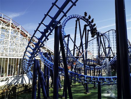 europe theme park - Roller Coaster, Blackpool, England Stock Photo - Rights-Managed, Code: 700-02046443